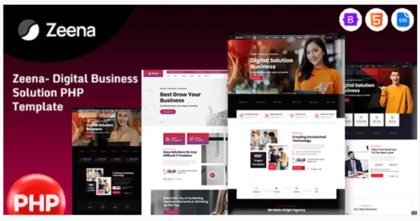 Zeena- Digital Business Solution PHP Template