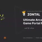 Zontal Arcade HTML 5 Game Portal PHP Script With Mobile App