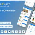 eCart - Grocery, Food Delivery, Fruits & Vegetable store, Full Android Ecommerce App