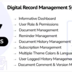 DRMS SaaS - Digital Record Management System