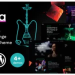Huka - Shisha Bar & Hookah Lounge WordPress Theme