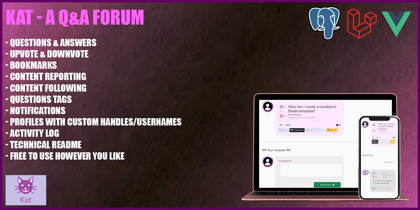 Kat - Q And A Forum