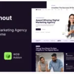 Reachout - Social Media Marketing Agency WordPress Theme