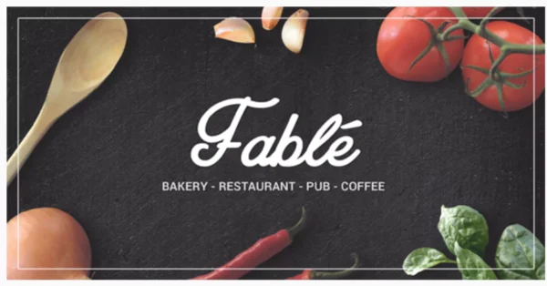 Fable - Bakery Coffee Pub Restaurant Site Template