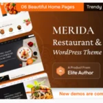 Merida - Restaurant & Food WordPress Theme