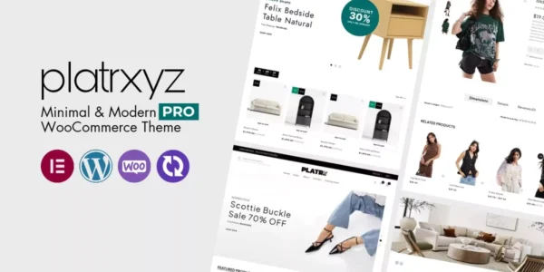 Platrxyz Pro - Minimal WooCommerce Theme