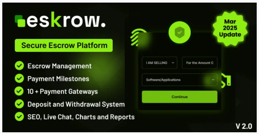 Eskrow - Secure Escrow Platform