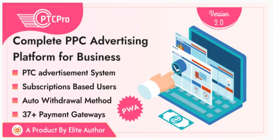 PTC Pro - Complete PPC Advertising Platform for Business