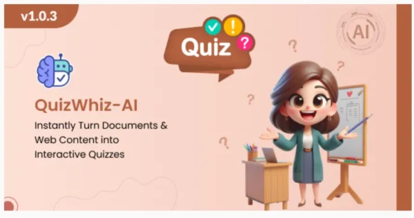 AI Powered Quiz Generator - QuizWhiz AI - Built With Laravel