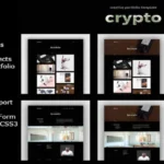 Crypto - Creative Portfolio Template