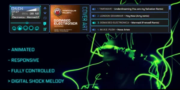 DSM Player - HTML5 Audio Player