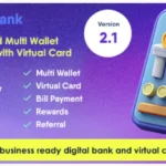 Digibank - Advanced Multi Wallet Digital Banking System with Virtual Card and Rewards