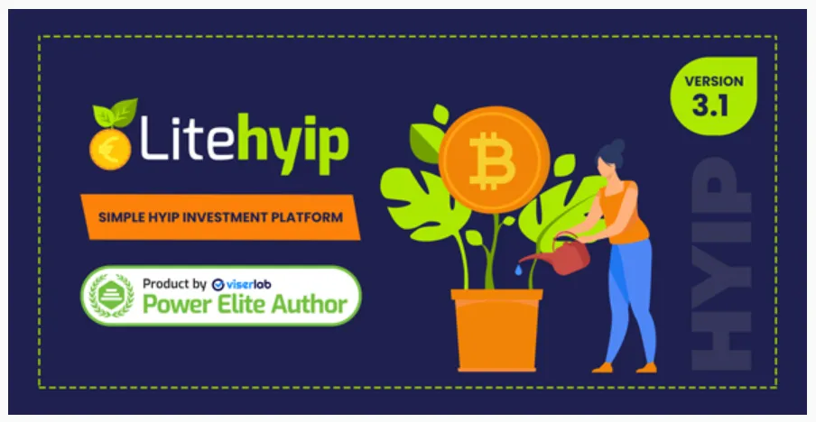 LiteHYIP - Simple HYIP Investment Platform