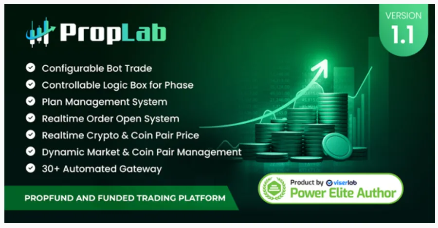 PropLab - PropFund and Funded Trading Platform