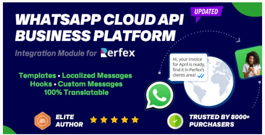 WhatsApp Cloud API Business Integration module for Perfex CRM