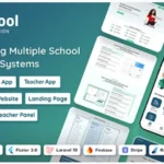 eSchool SaaS - School Management System with Student | Parents Flutter App | Laravel Admin