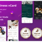 vCard Saas NFC Smart Business Card Builder