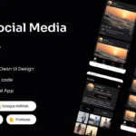 SnapSphere - Social Media Application Flutter UI
