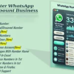 WhatsApp Number Filter And Scraper Pro
