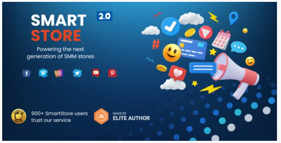 SmartStore - SMM Store Script