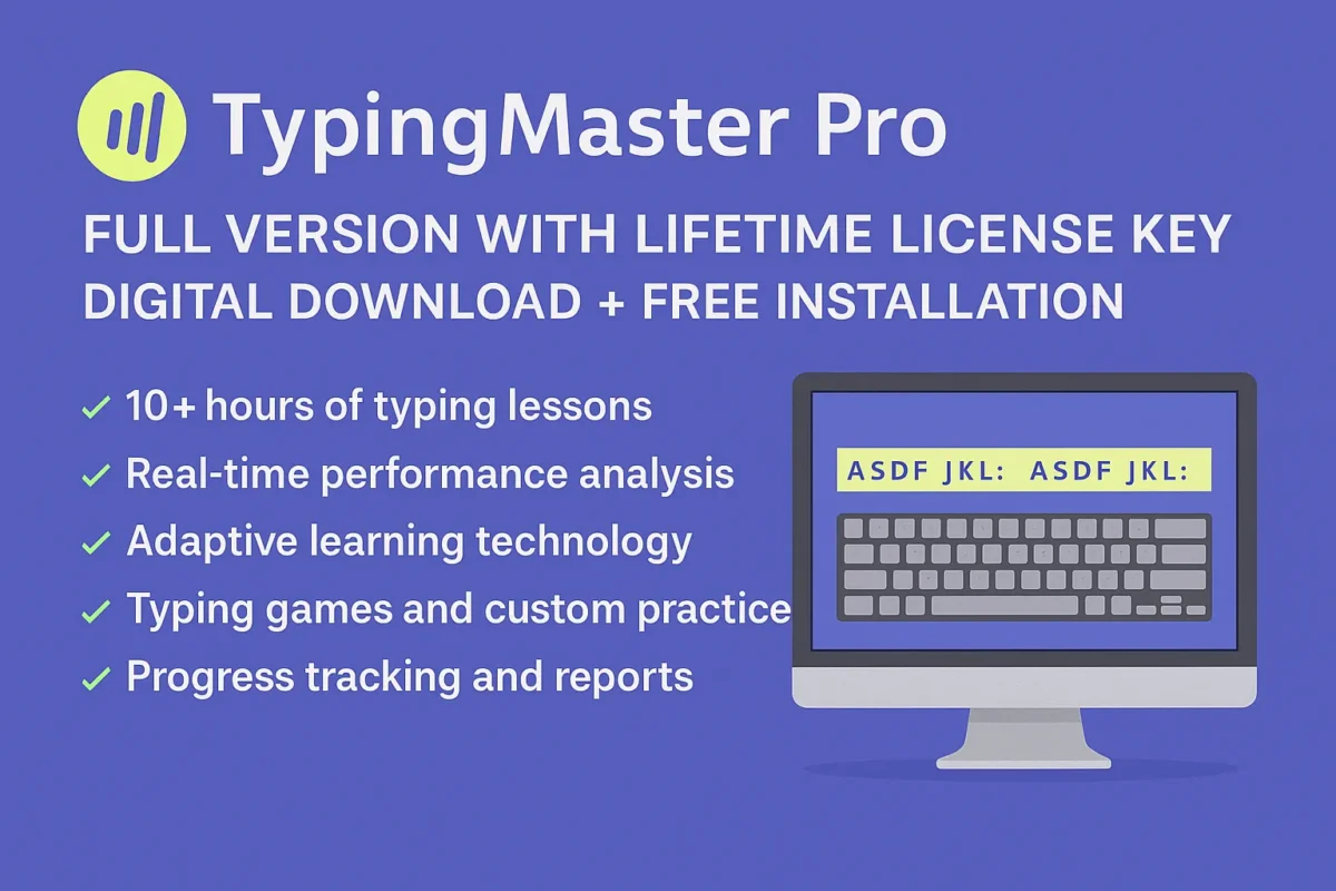 TypingMaster Pro – Full Version with Lifetime License Key
