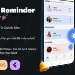 Birthday Reminder Flutter App - Flutter App