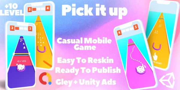 Pick it up 3D Unity