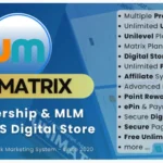 UniMatrix - Membership and MLM Script with SaaS Digital Store
