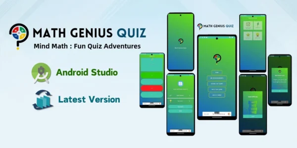 Math Genius Quiz Game App