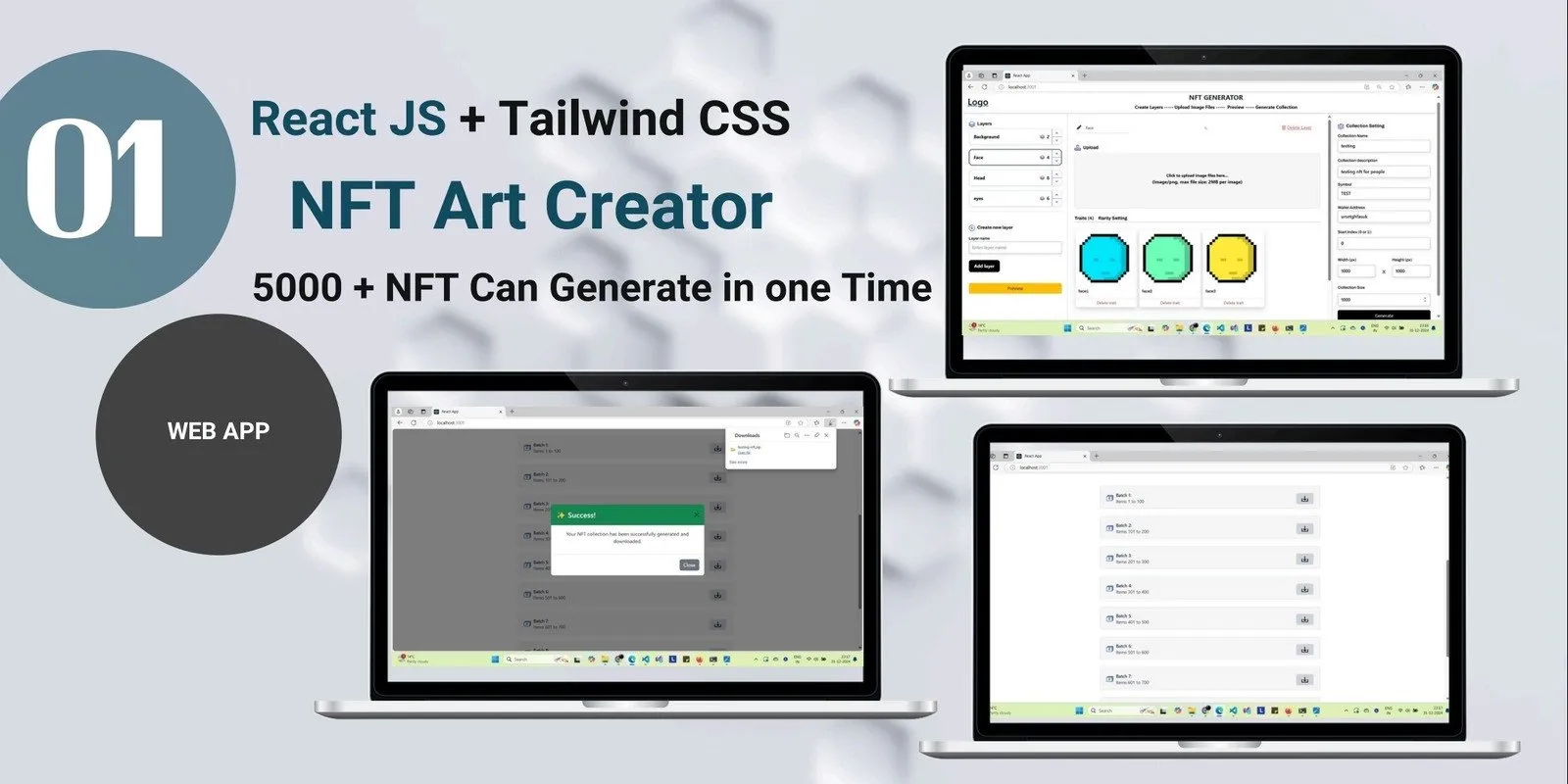 NFT Art Creator - ReactJS