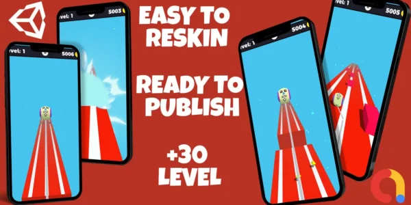 Turbo Ball Run 3D - Unity App Template